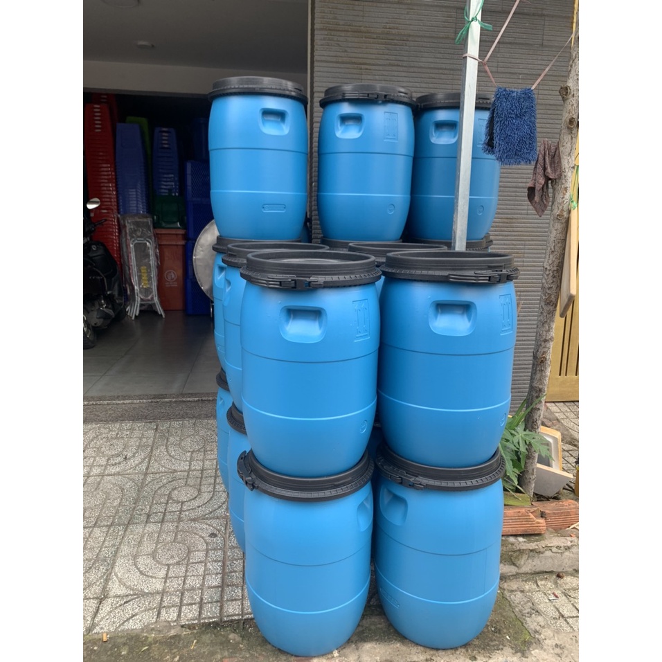 Thùng nhựa 50lit đựng nước sinh hoạt, thùng đựng hóa chất.