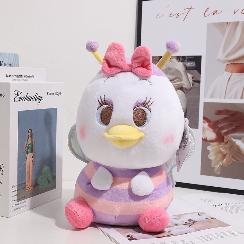 Thú Nhồi Bông Hình Nhân Vật Disney Donald Daisy Lotso Winnie Piglet Làm Quà Tặng Cho Bé CMX3