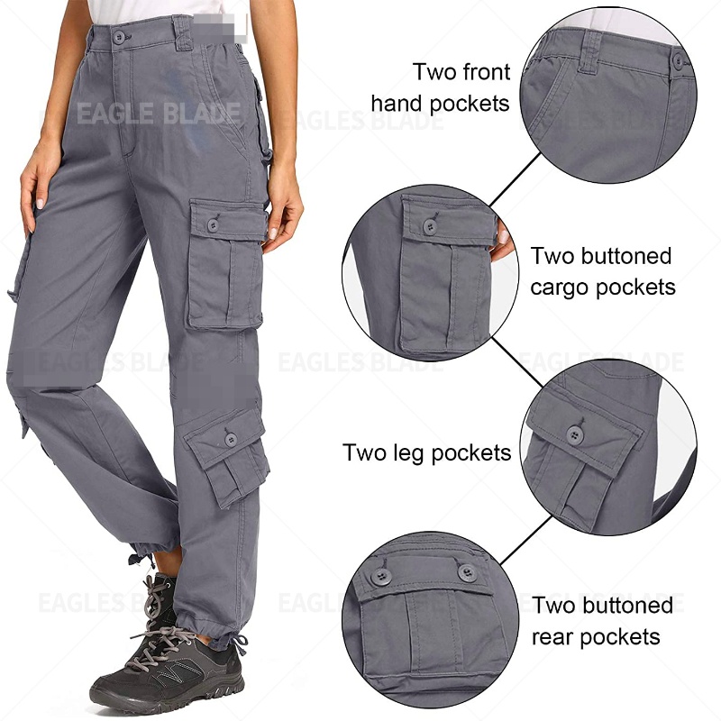 Quần Hàng Hiệu Eagllage Nữ S8 Màu Xám