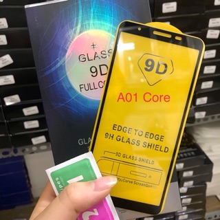 Kính cường lực 9D cho Samsung A01 Core trong suốt