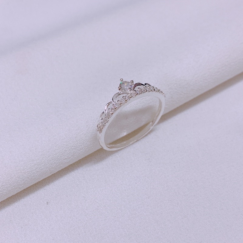  Nhẫn vương miện nữ bạc ta LINH'S MIU SILVER