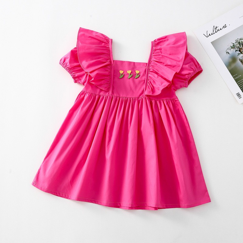 SALE VÁY BABY DONE HỒNG BÉ GÁI DỄ THƯƠNG(VBBD)