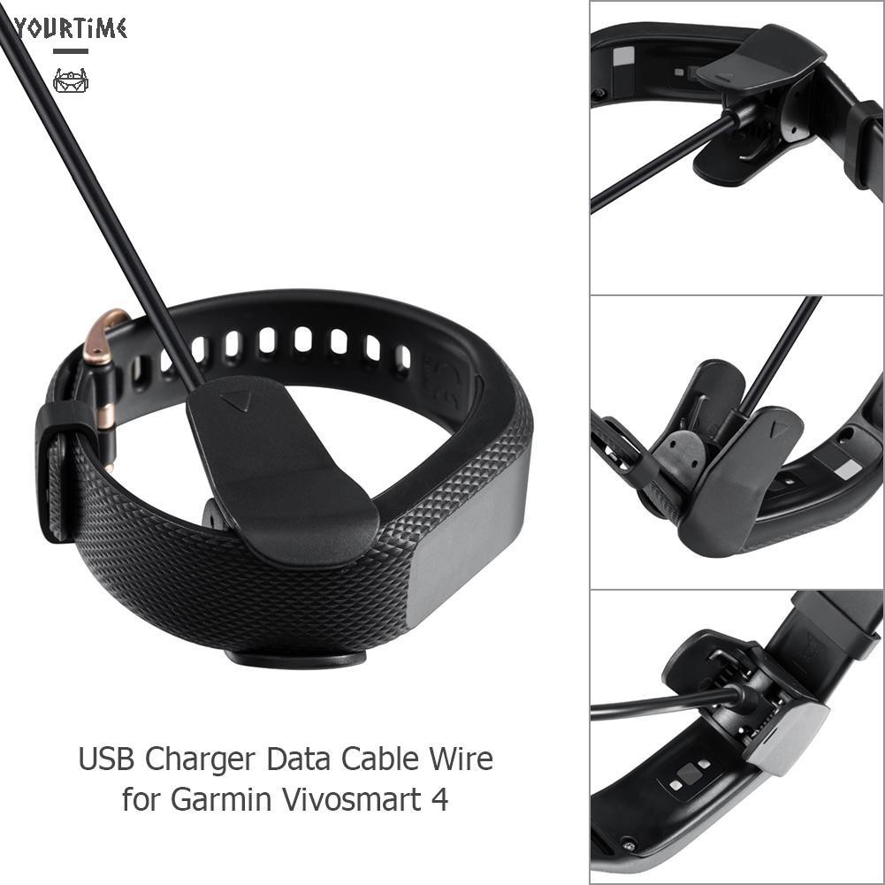 Dây cáp sạc USB dài 1m thích hợp cho Garmin Vivosmart 4