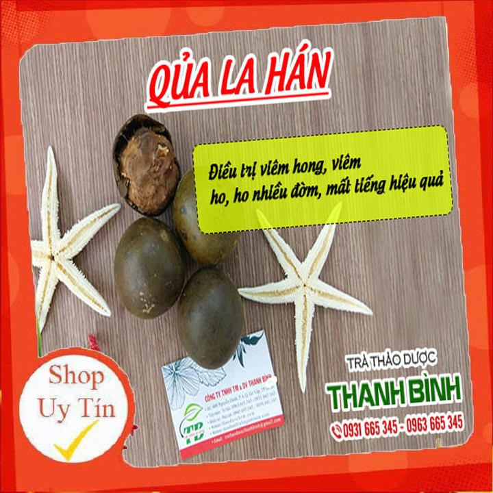 Quả La Hán 100Gr Quả to già chất lượng - Thảo Dược Thanh Bình