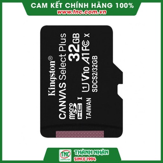 Thẻ nhớ 32GB MicroSDHC Kingston Canvas Select SDCS2/32GB