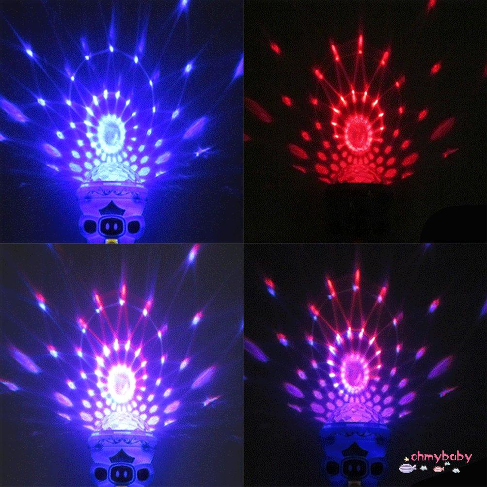 【OMB】 Creative Torch Shape Microphone Flash Light Up LED Light Flash Toy Gift