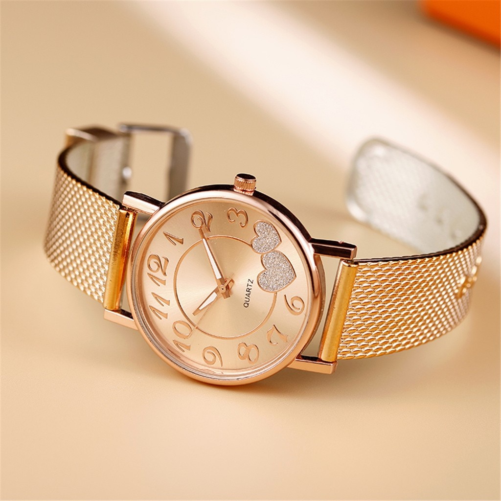 Đồng Hồ Đeo Tay Dây Silicone Mặt Hình Trái Tim Màu Bạc Thời Trang Cho Nữ&amp;#39; s Watch 2021