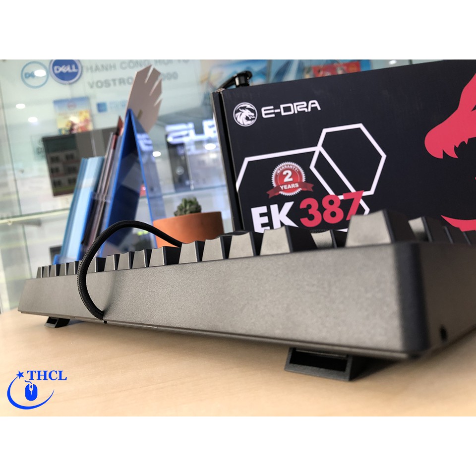 Bàn phím Cơ Gaming E-DRA EK387 LED