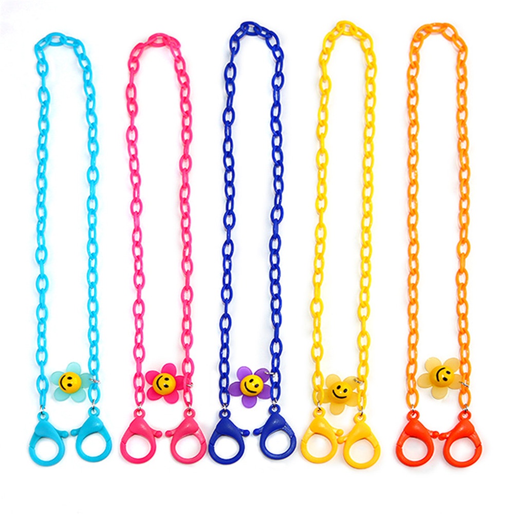 Dây đeo mắt kính bằng acrylic siêu nhẹ chống thất lạc nhiều màu thời trang cho nam và nữ