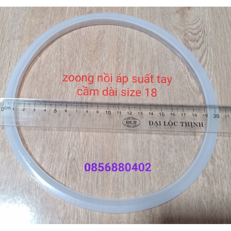 Gioăng cao su nồi áp suất tay cầm dài các cỡ 18.20.22.24