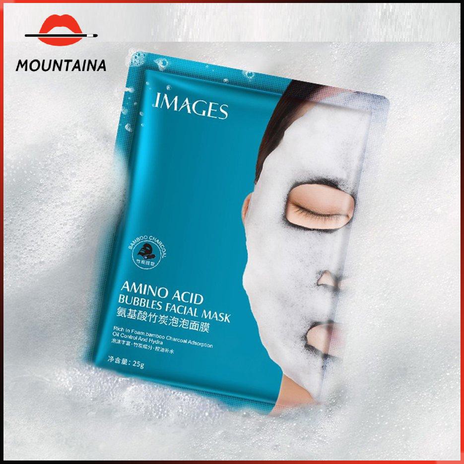 Mặt nạ sủi bọt than tre dưỡng ẩm kiềm dầu thương hiệu IMAGES | BigBuy360 - bigbuy360.vn