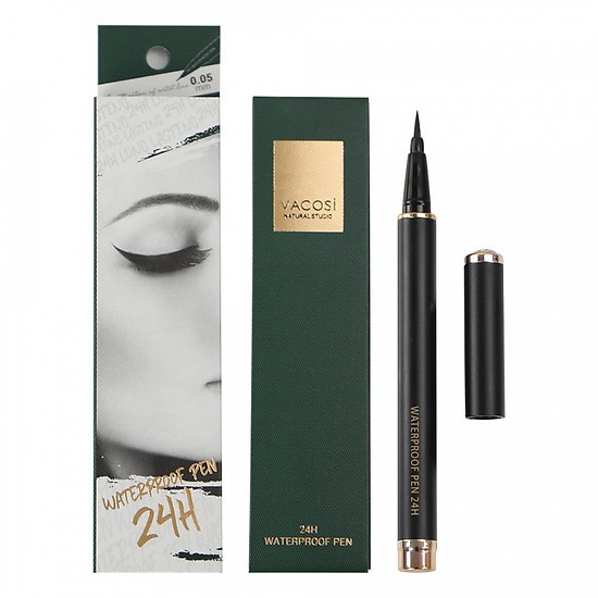 [New] Kẻ Mắt Dạ VACOSI Waterproof 24h Pen Eyeliner