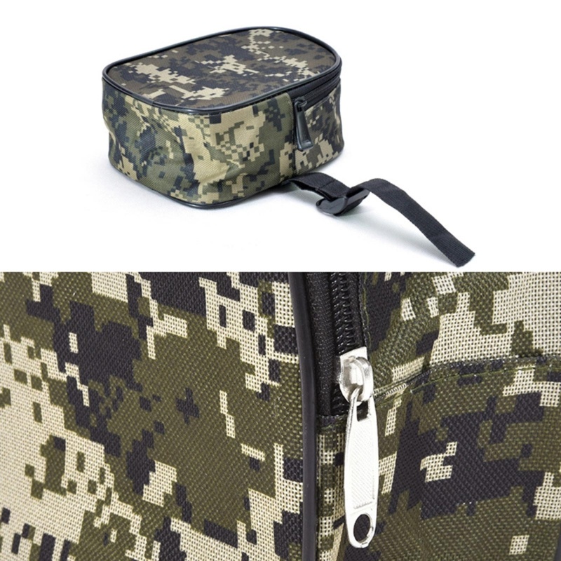 Túi Đựng Bảo Vệ Máy Câu Cá Họa Tiết Rằn Ri / Đen