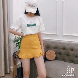 Chân váy thô đuôi cá