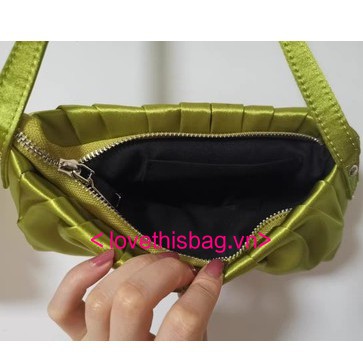 Túi Xách Phối Dây Khóa Kéo Dáng Vuông Thời Trang Anh Quốc Cho Nữ