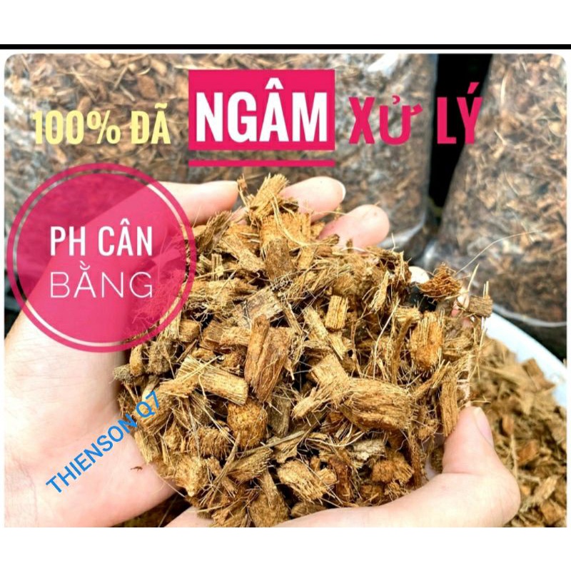 Sơ Dừa Cục 1Cm  Trồng Lan & Ủ Rác