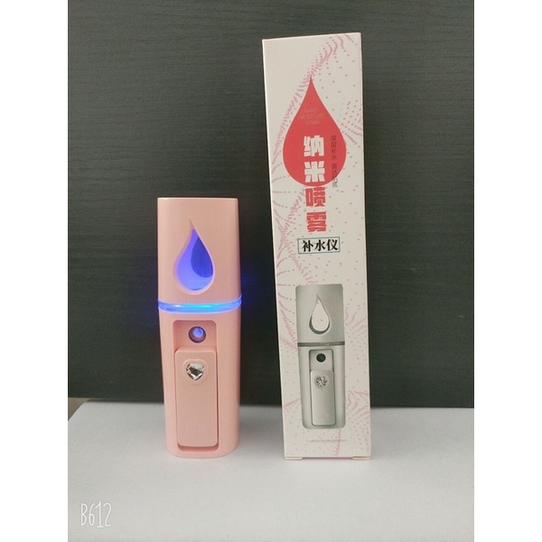 Máy phun sương nano mini Chimi PK032, máy phun sương mini thiết kế hình giọt nước máy xông mini tiện  lợi cầm nay hình g