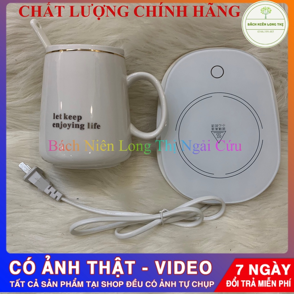 Bộ đế+ cốc hâm ấm trà, sữa nhiệt độ ổn định