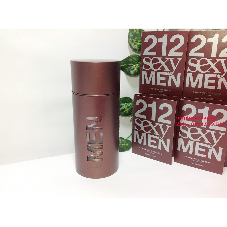 [Mẫu thử] Nước Hoa Carolina Herrera 212 Sexy for Men 2,5,10ml | BigBuy360 - bigbuy360.vn