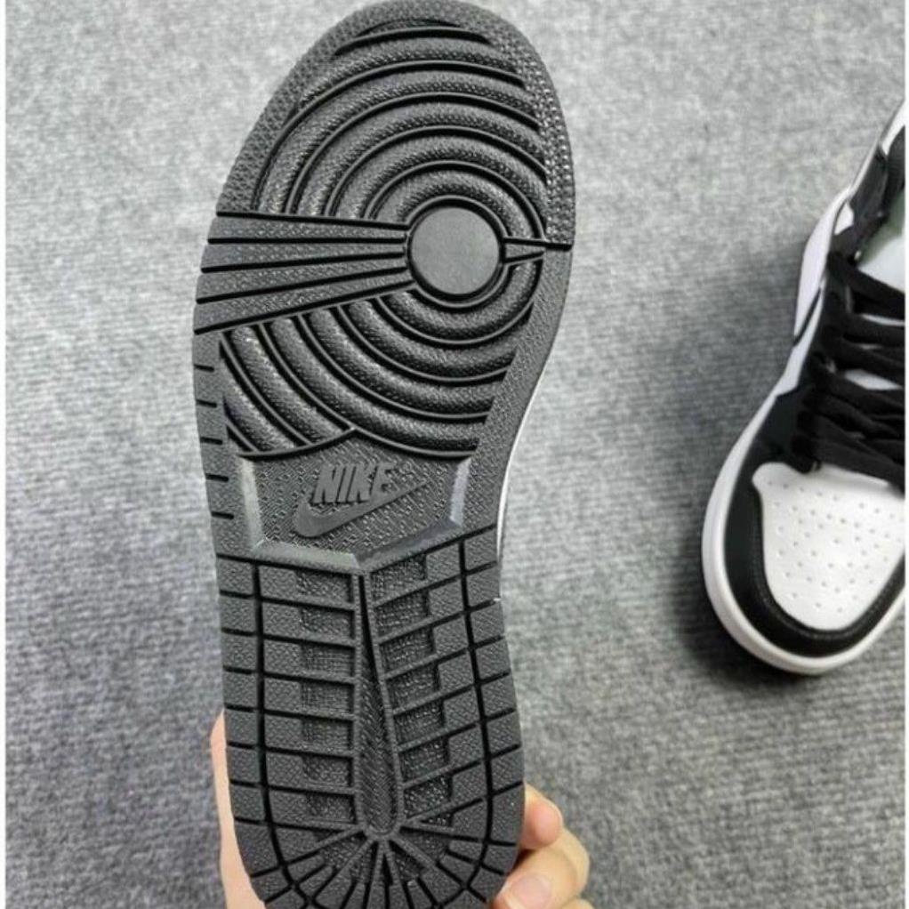 Giày thể thao nam nữ Nike Jordan cổ cao loại 1, giày sneaker Jordan Panda màu đen, xám đủ size -HK*^ $