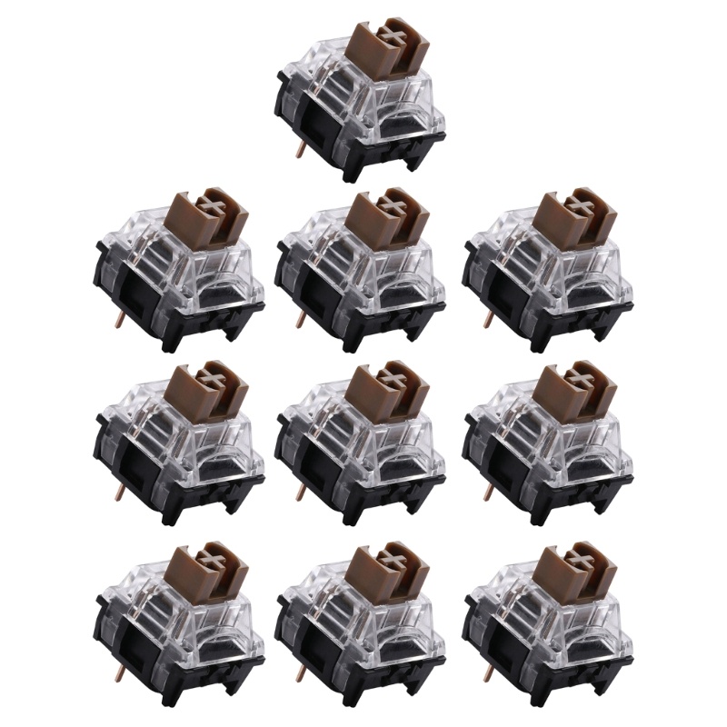 Bàn Phím Cơ Mojito 4 10Pieces Gaming MX Switches TTC Brown V2 Switch 3Pin Chống Bụi Bẩn