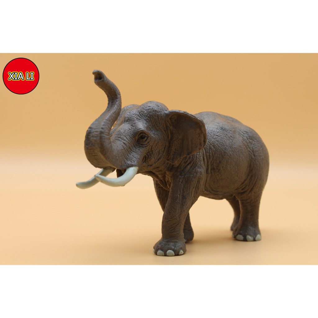 Mô Hình Voi Hoang Dã Mô Phỏng Cho Trẻ Em