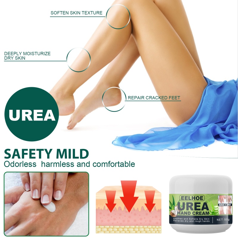 Urea Cream 42% Kem Dưỡng Da Tay Và Chân Axit Salicylic Dưỡng Ẩm Sâu Và Làm Mềm Da, Loại Bỏ Da Chết, Bong Tróc Và Kem Phục Hồi Nứt Nẻ-Ampere