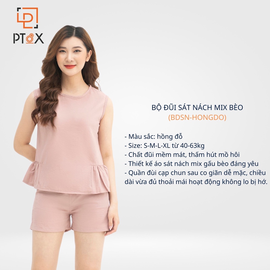 BỘ ĐŨI ĐÙI SÁT NÁCH GẤU BÈO XINH XẮN PT8X