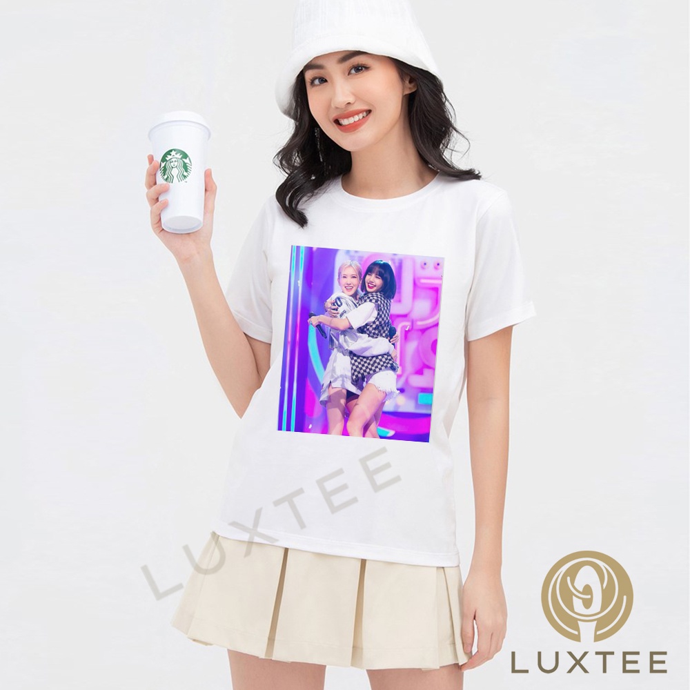 Áo Thun Tay Lỡ Blackpink Rosé Nữ Cá Tính, Thời Trang Áo Thun Tay Lỡ In Hình Blackpink Đủ Màu V57