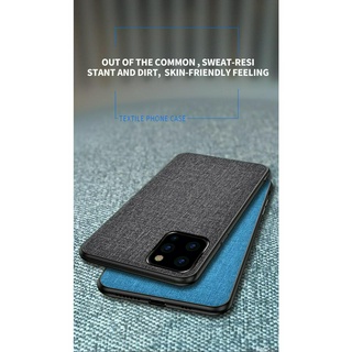ốp điện thoại Vải Da Tinh Tế Cho Xiaomi Redmi Note 9 Pro Max Note 9s Note 8 Pro Note 7 Pro
