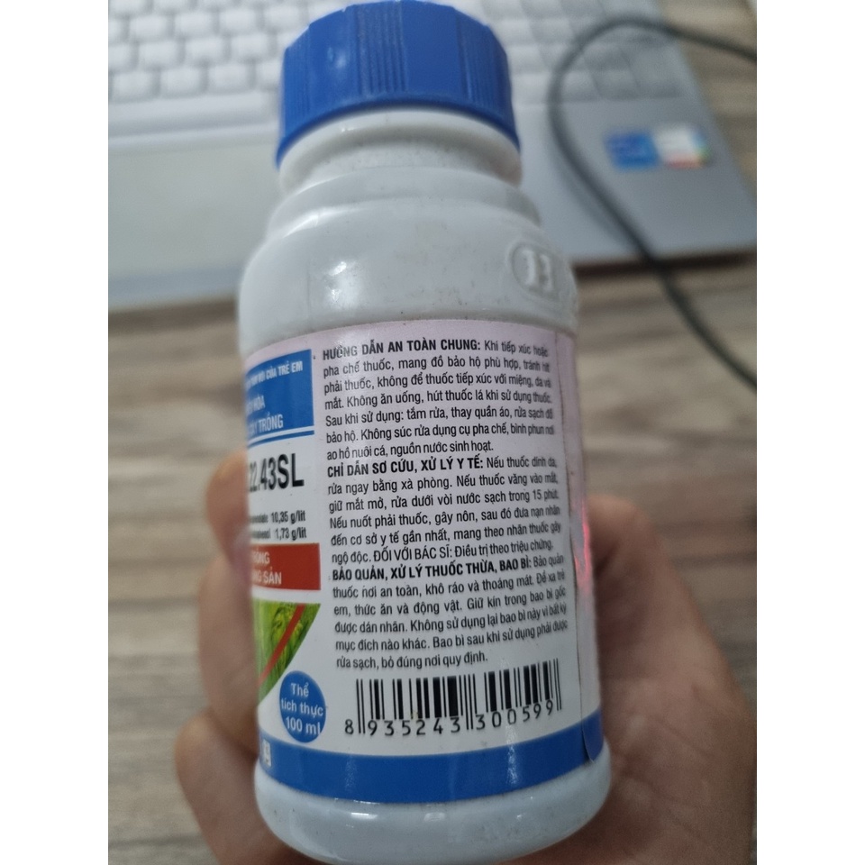 [Giá hủy diệt] Phân bón lá DEKAMON 22.43SL chai 100ml, phân bón lá kích thích sinh trưởng