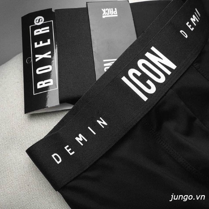 Quần lót nam ICON Demin cao cấp chất thun lạnh đẹp quần sịp nam đùi mềm mại co dãn jungo