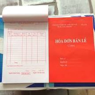 Hóa đơn bán lẻ 2 liên A5  loại dày 50 liên/100 tờ