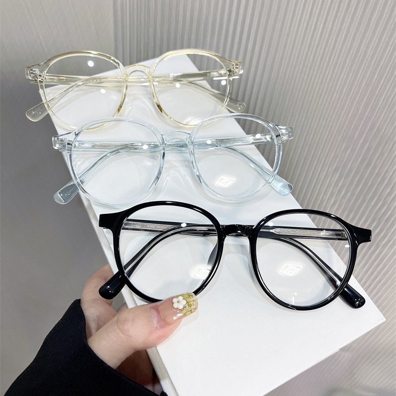 Mắt Kính Gọng Tròn Chống Ánh Sáng Xanh Thời Trang Cao Cấp