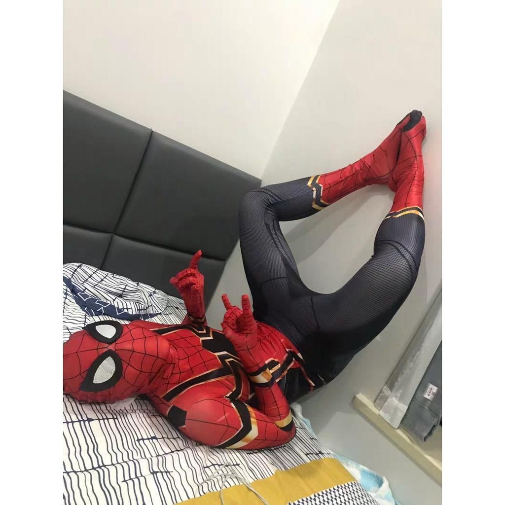 Marvel Chính hãng Anh hùng Thám hiểm Cùng một đoạn Người nhện cosplay Tổ hợp 4 Trang phục Halloween mảnh Leotard