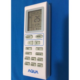 điều khiển điều hòa aqua vuông