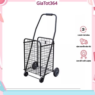 Xe kéo đi chợ đa năng trọng tải 30kg Màu ngẫu nhiên