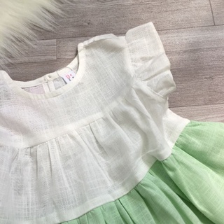 💚💙 ĐẦM SOFIA CANDY BA TẦNG PHỐI MÀU 💙💚