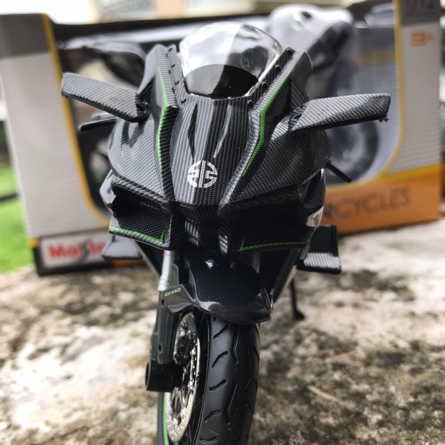 Mô hình xe KAWASAKI NINJA H2R tỷ lệ 1:12