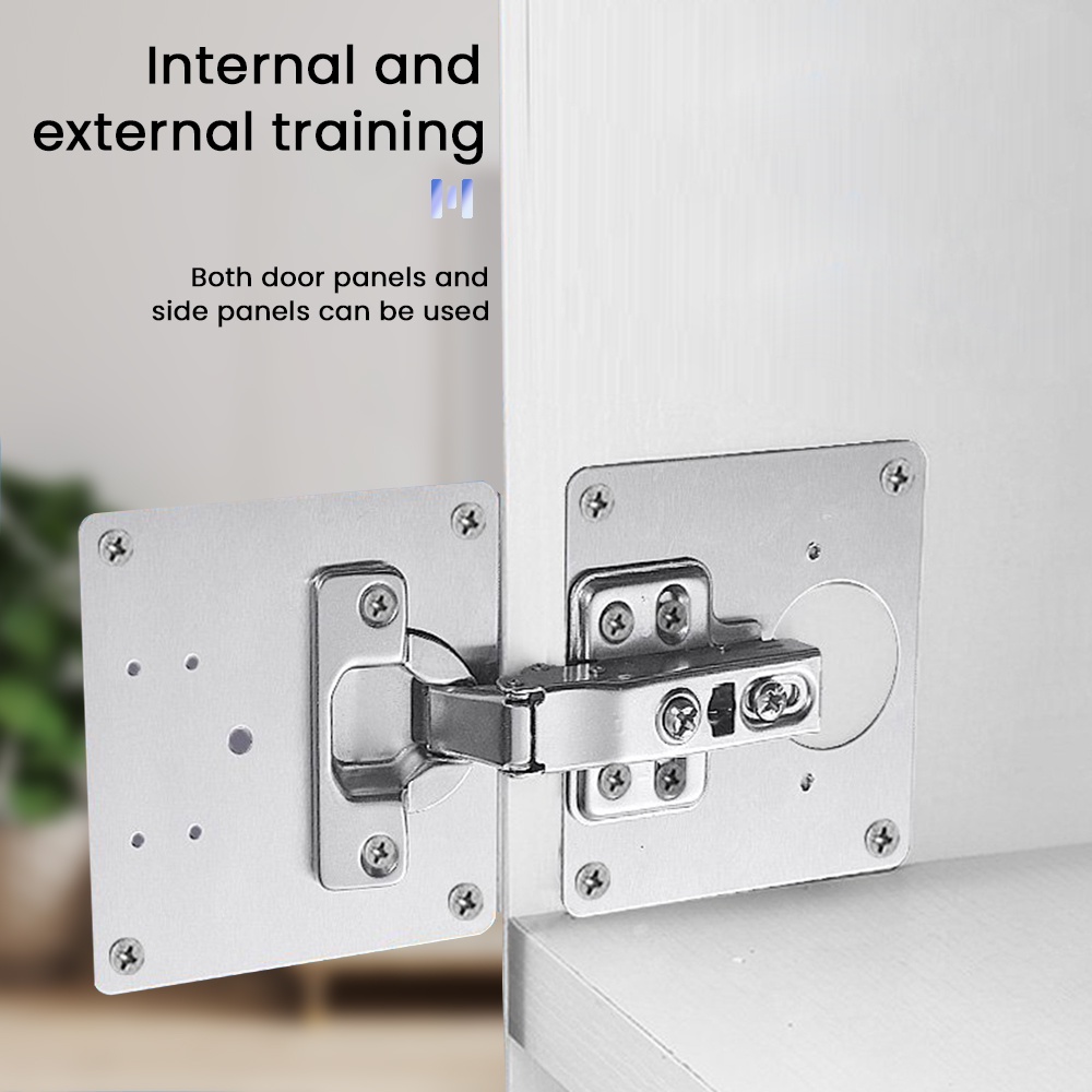 Set 4 Dụng Cụ Hỗ Trợ Sửa Chữa Bản Lề Cửa Tủ Bằng Thép Không Gỉ Chất Lượng Cao