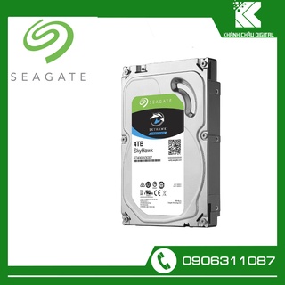 Ổ Cứng HDD Video Seagate SkyHawk 4TB/64MB/3.5 ST4000VX007 – Hàng Chính Hãng