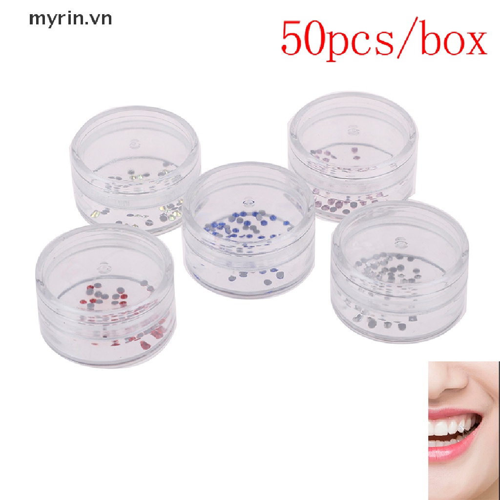 Hộp 50 viên pha lê giả dùng cho nha khoa
 | BigBuy360 - bigbuy360.vn