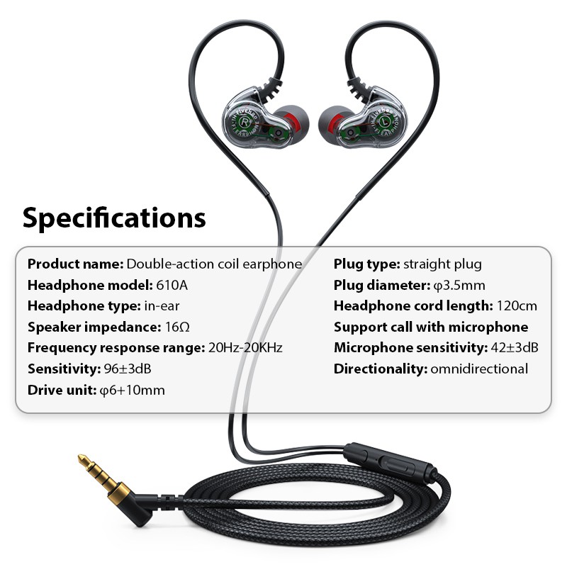 Tai nghe NEWMSNR lõi tứ 9D Sorround bass có mic cao cấp