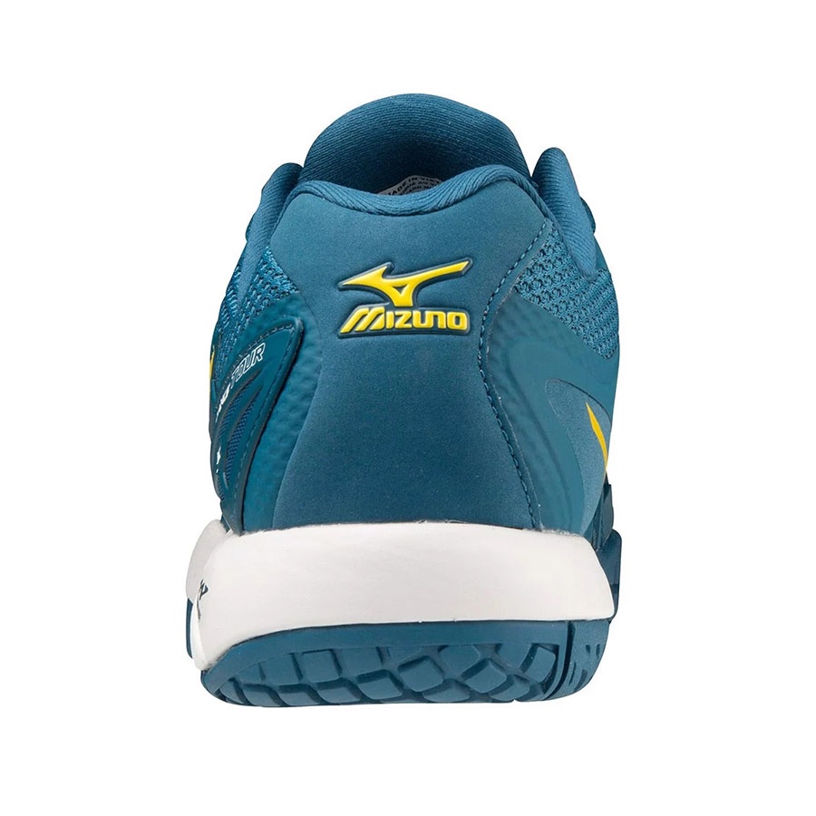 Giày tennis nam Mizuno Wave Intense Tour 5 61GA190030 mẫu mới màu xanh