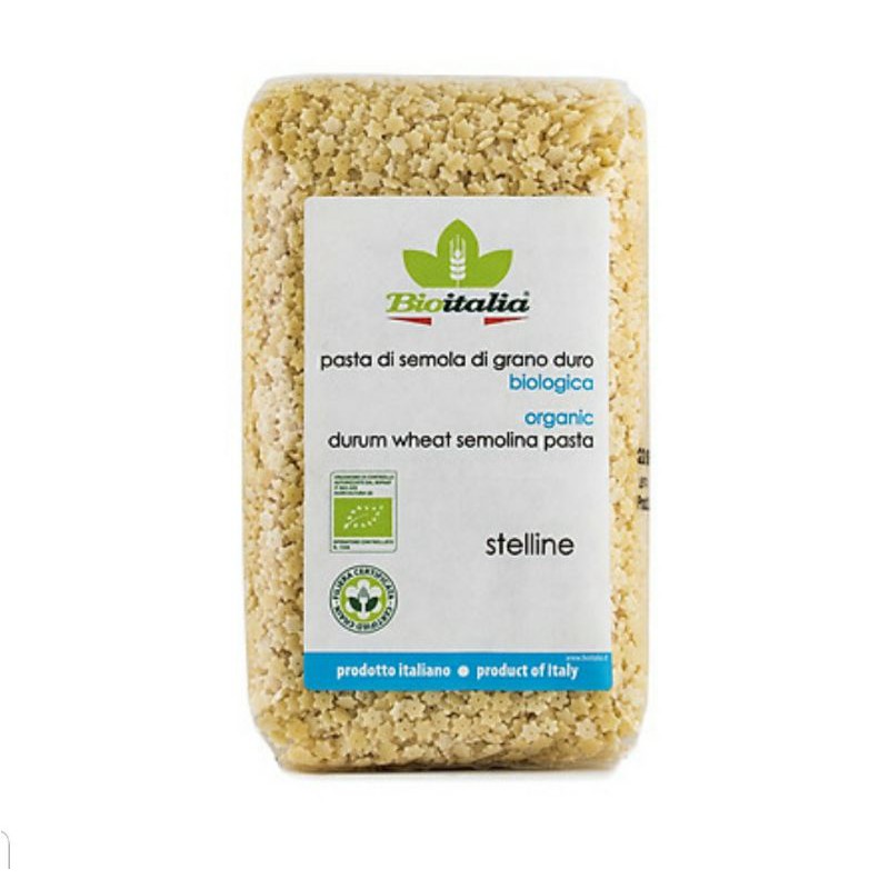 Nui sao hữu cơ Bioitalia 500gr cho bé ăn dặm