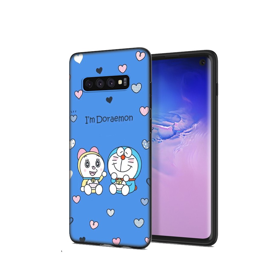 Samsung Galaxy S10 S9 S8 Plus S6 S7 Edge S10+ S9+ S8+ Casing Soft Case 34SF Doraemon Cartoon mobile phone case