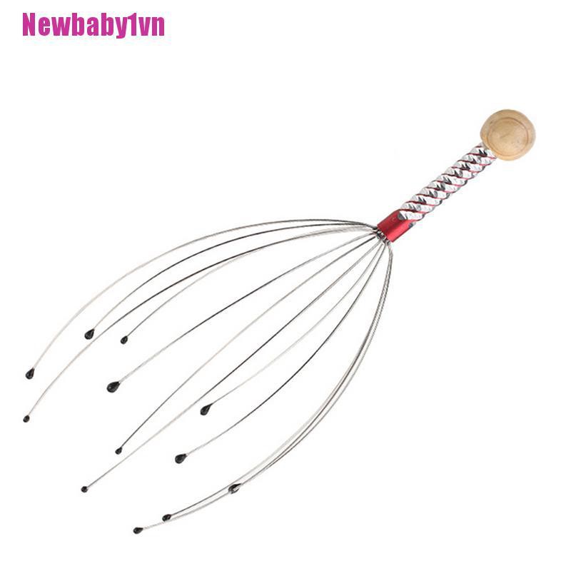 1 Dụng Cụ Mát Xa Giảm Căng Thẳng Hình Đầu Bạch Tuộc