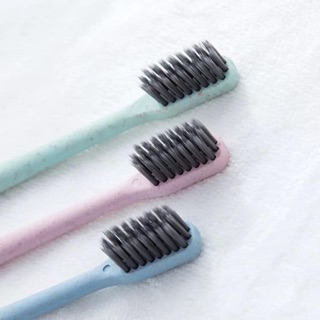 Bàn chải than tre lúa mạch có hộp đựng