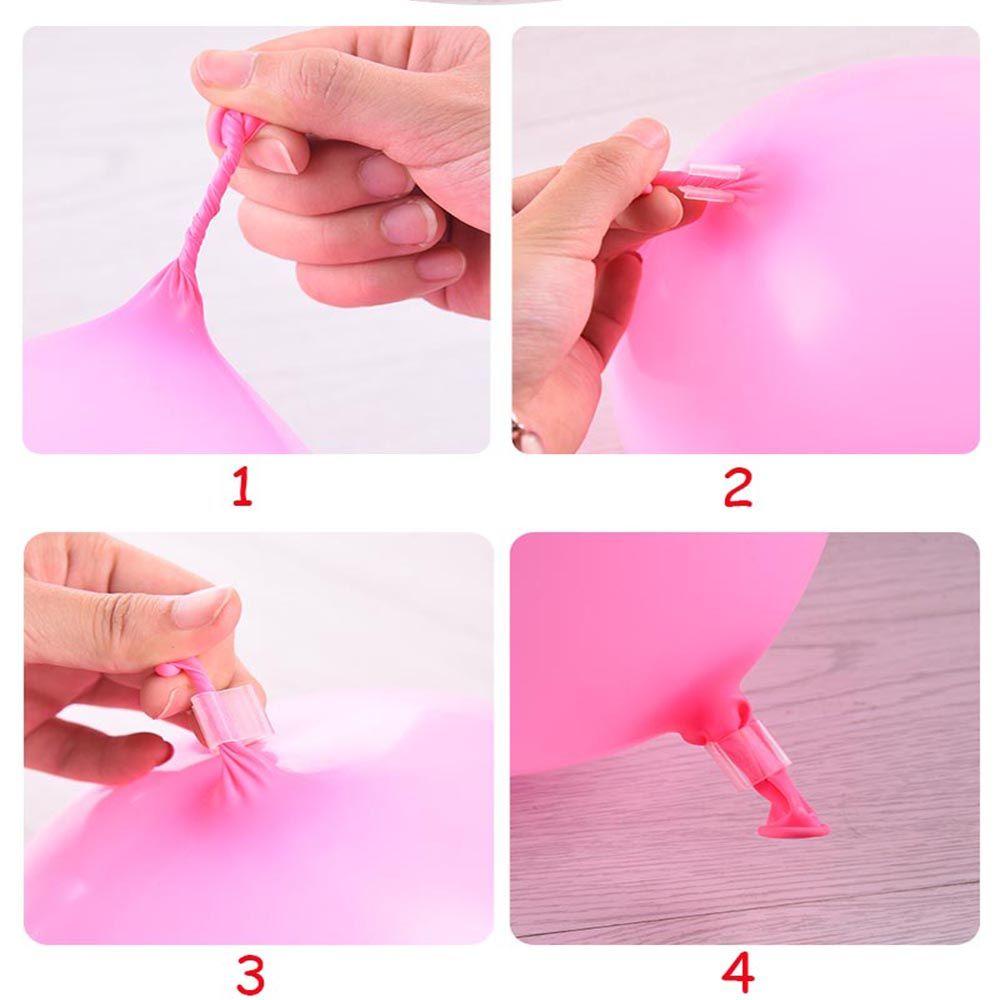 Kẹp Bong Bóng Màu Trắng Tiện Dụng Cho Tiệc Cưới