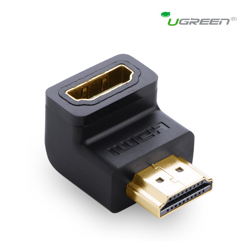 Đầu nối HDMI vuông góc 90 độ Ugreen 20109 (bẻ xuống)